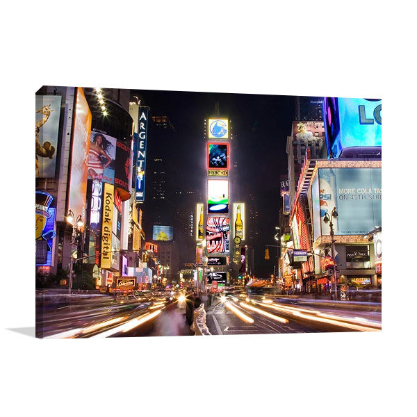 New York City Time Square Wall Art Print