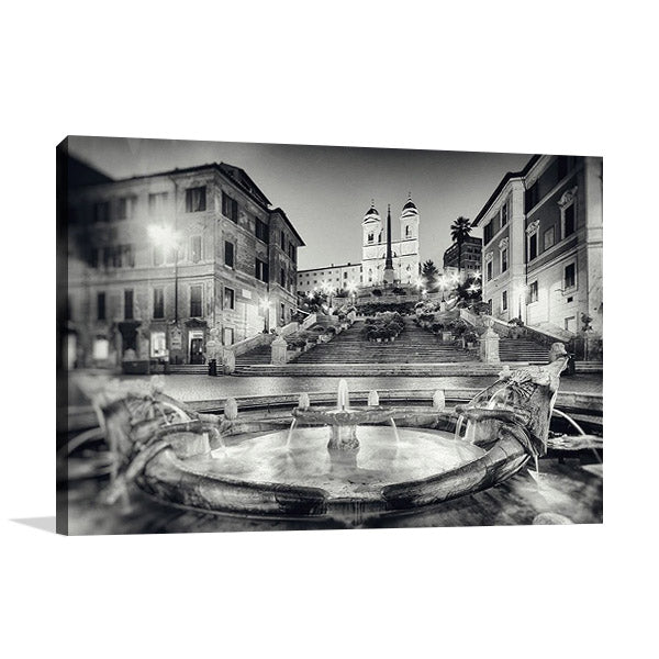 Rome Italy Spanish Steps Wall Art Print