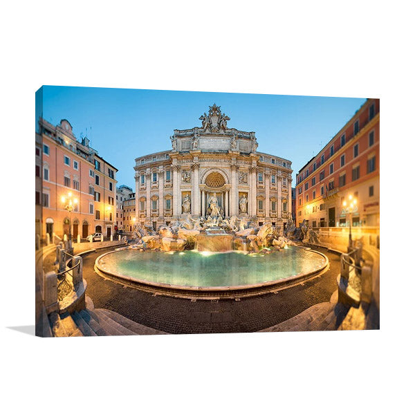 Trevi Fountain Italy Wall Art Print
