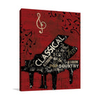 Funk Classic Piano Wall Art Print
