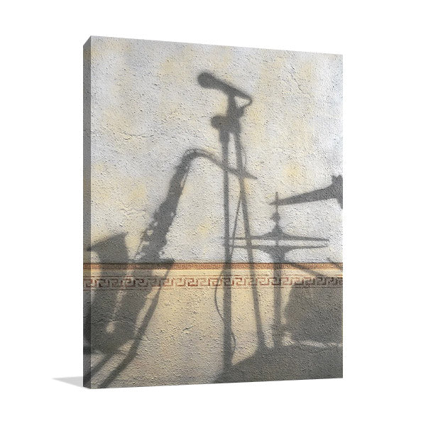 Jazz Instruments Wall Art Print