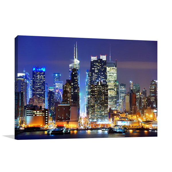 Hudson River New York City Wall Art Print