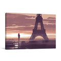 Alone in Paris Wall Art Print