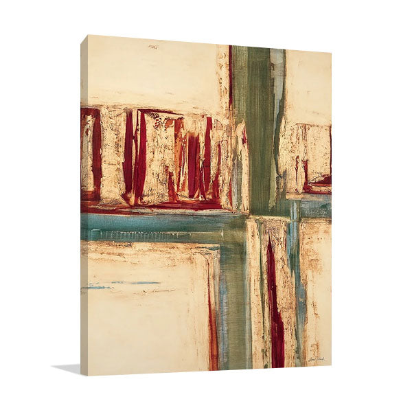 The Crossing Green Wall Art Print