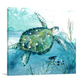 Delray Sea Turtle I Wall Art Print
