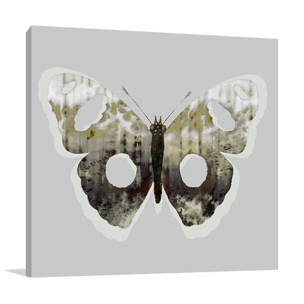 Painted Butterfly II Wall Art Print