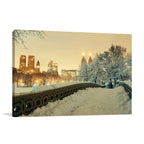 Winter Manhattan Wall Art Print