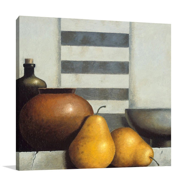 Pear Still Life Wall Art Print