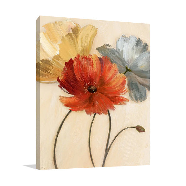 Poppy Palette I Wall Art Print