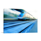 Fast Moving Train II Wall Art Print