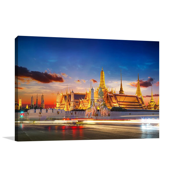 Wat Phra Kaew Thailand Wall Art Print