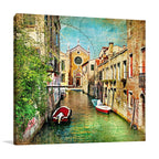 Venice Canal Wall Art Print