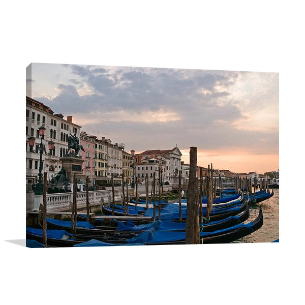Venice Gondolas Wall Art Print