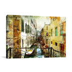 Venice Italy Gondolas Wall Art Print