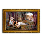 McCubbin | Bush Idyll The Flute Player