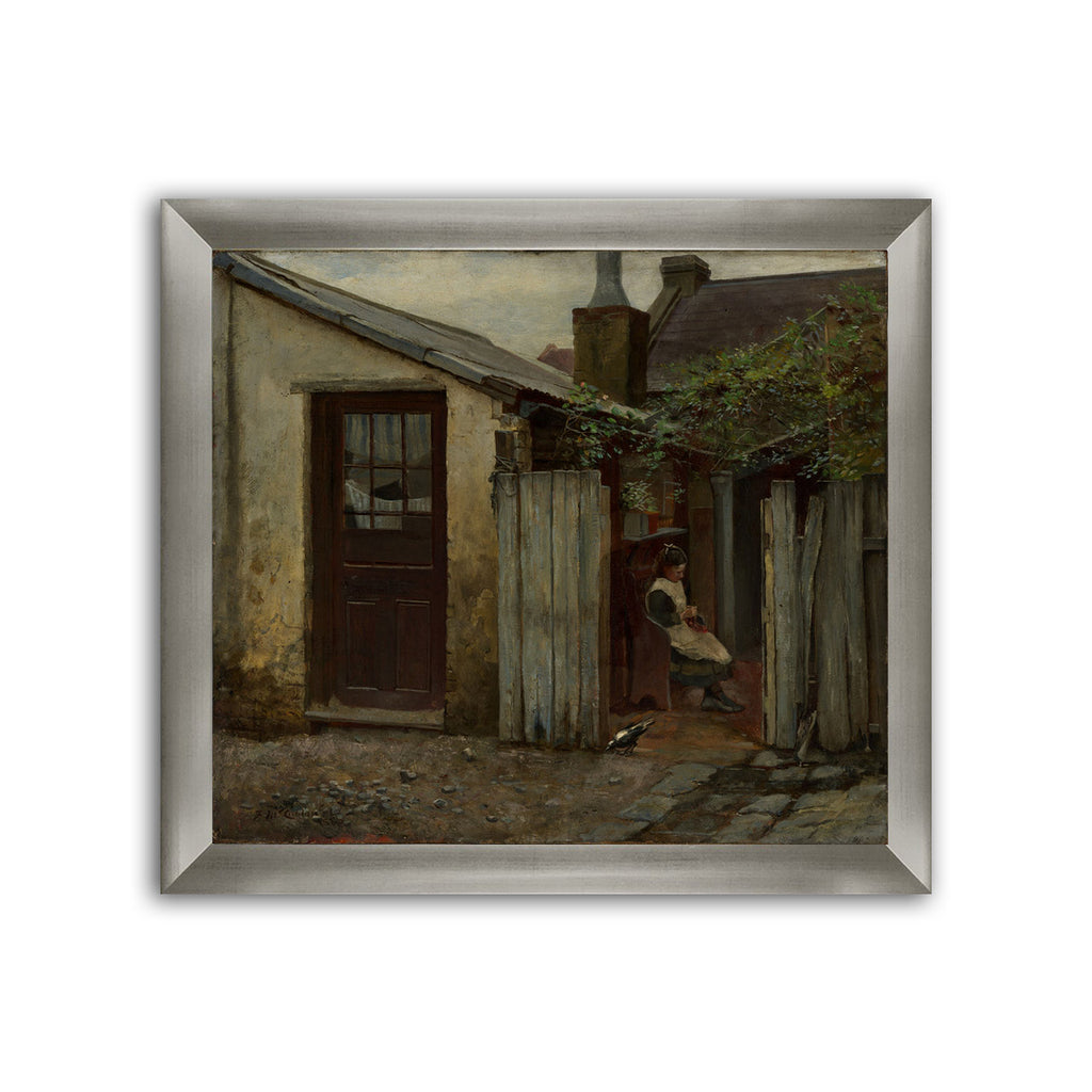 McCubbin | Girl with Bird at the King Street Bakery