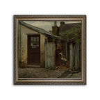 McCubbin | Girl with Bird at the King Street Bakery