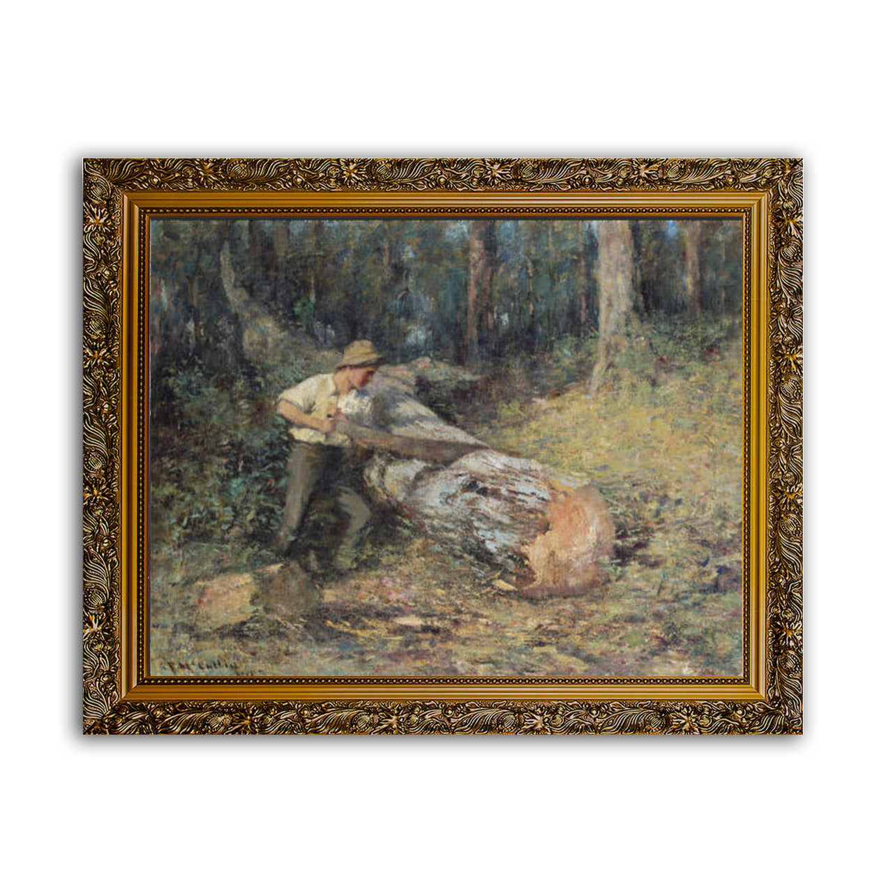 McCubbin | Sawing Timber