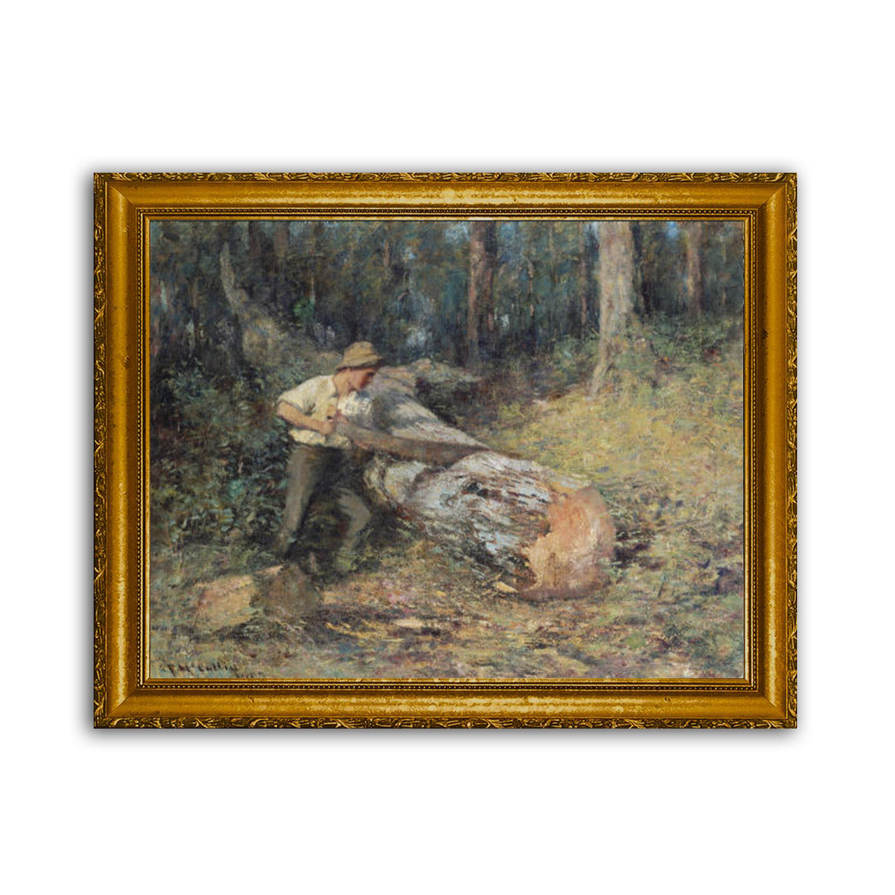 McCubbin | Sawing Timber