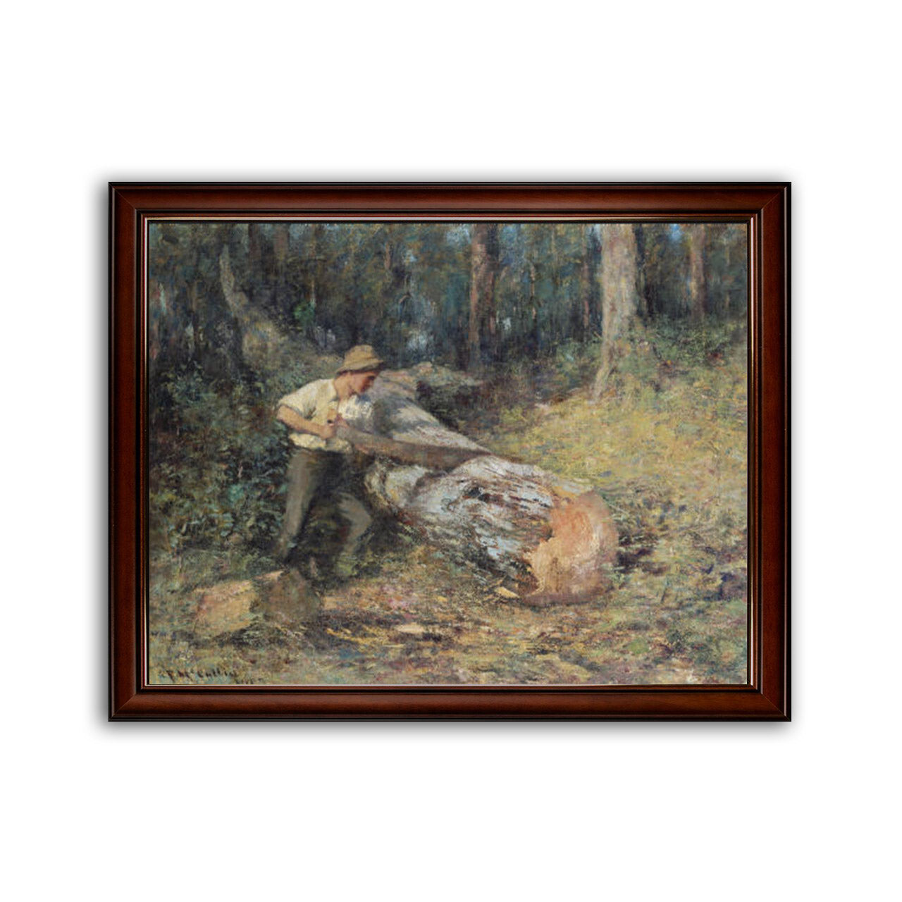 McCubbin | Sawing Timber