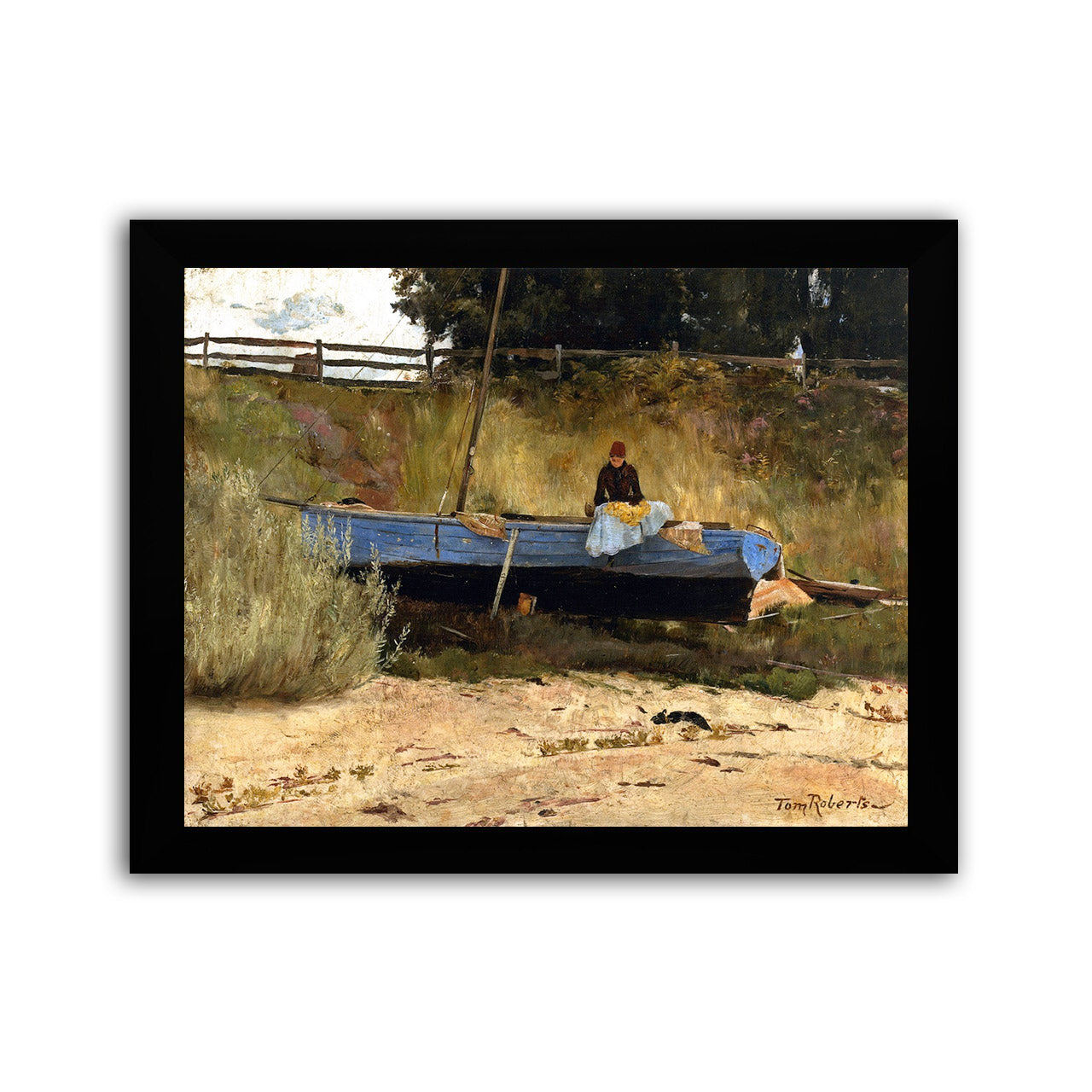 Roberts | Boat on Beach, Queenscliff
