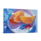 The Cut Oranges Wall Art Print