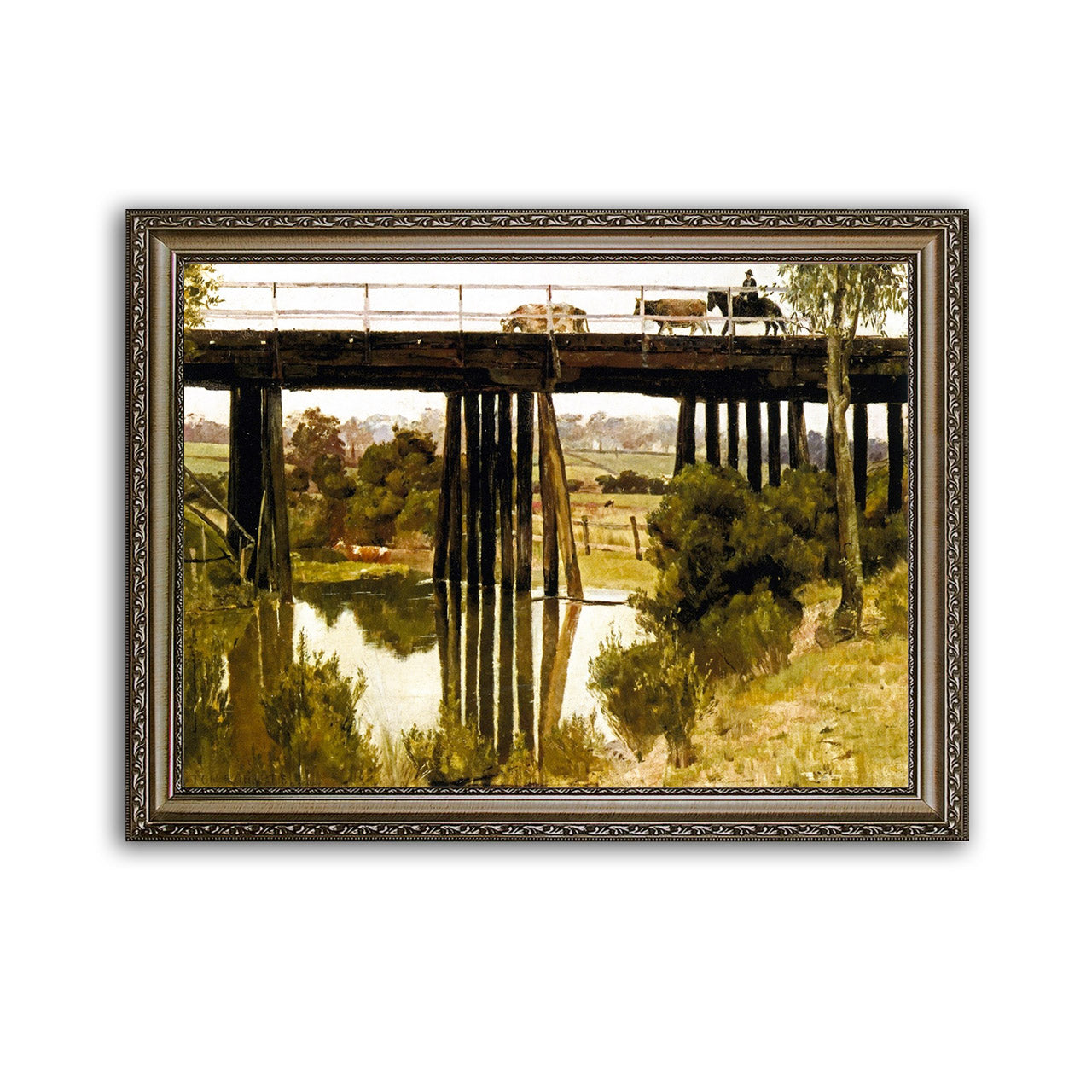 Roberts | Winter Morning after Rain Gardener Creel
