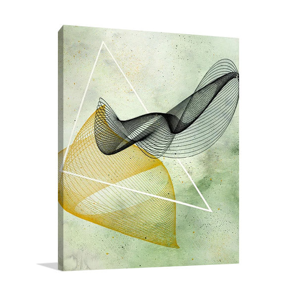 Abstract Spirograph I Wall Art Print