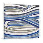 The Blue Swirls I Wall Art Print