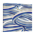 The Blue Swirls II Wall Art Print