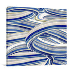 The Blue Swirls II Wall Art Print