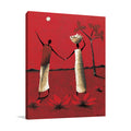 African Couple Wall Art Print
