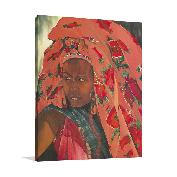 The Lady from Hareer I Wall Art Print