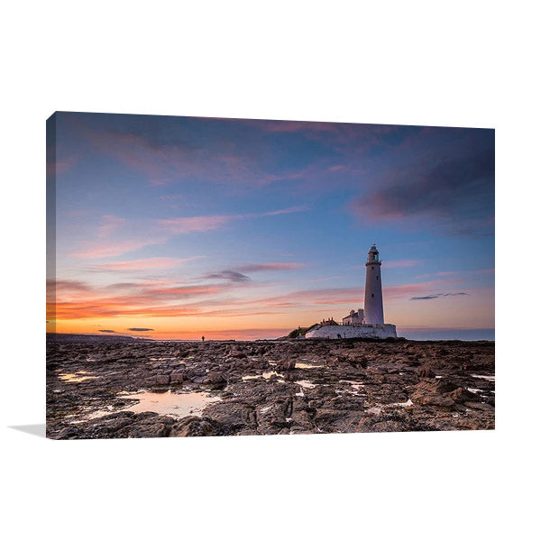 St Mary's Island England Wall Art Print