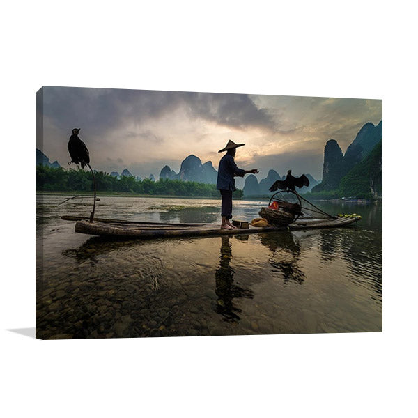 Li River Xingping China Wall Art Print