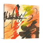 Graffiti Orange II Wall Art Print