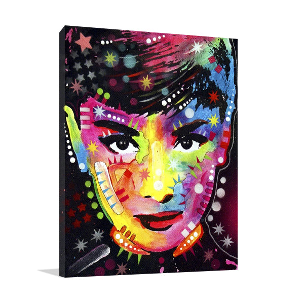 Shining Woman Wall Art Print