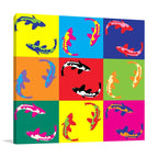 Fish Koi Illustration Wall Art Print