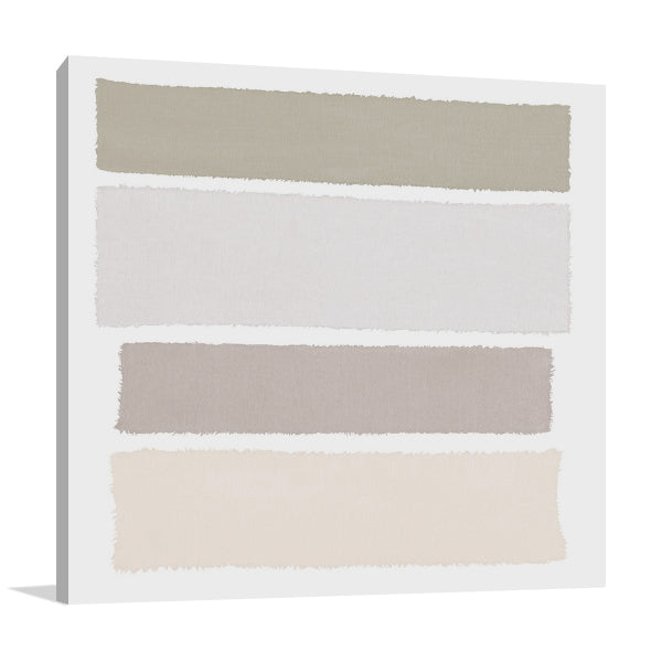 Neutral on White I Wall Art Print