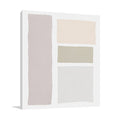 Neutral on White III Wall Art Print