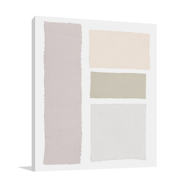 Neutral on White III Wall Art Print