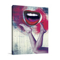 Bla Bla Bla Wall Art Print