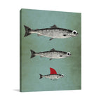 Surviving Fish Wall Art Print