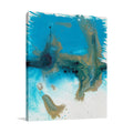 Marbling Blue Blown Wall Art Print