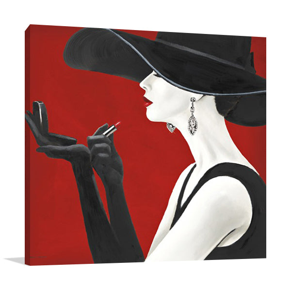 Haute Chapeau Rouge II Wall Art Print
