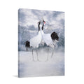 Winter Couple Wall Art Print