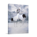Winter Couple Wall Art Print