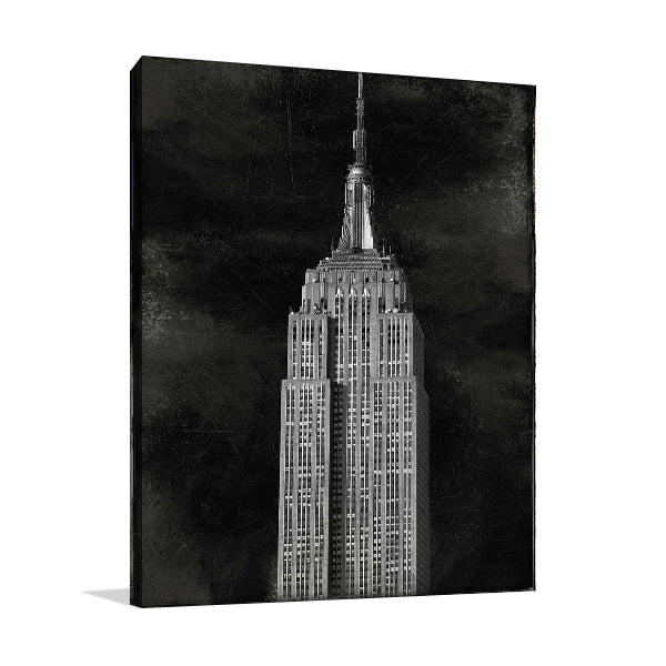 New York Empire State Wall Art Print