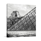 Louvre New Meets Old Wall Art Print