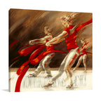 Dancing Ribbons Wall Art Print